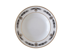 Фарфоровая тарелка глубокая «Астра»